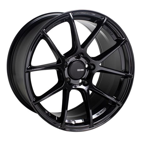 Enkei TS-V 17x8 5x114.3 45mm Offset 72.6mm Bore Gloss Black Wheel