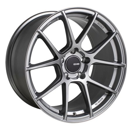 Enkei TS-V 17x8 5x100 45mm Offset 72.6mm Bore Storm Grey Wheel