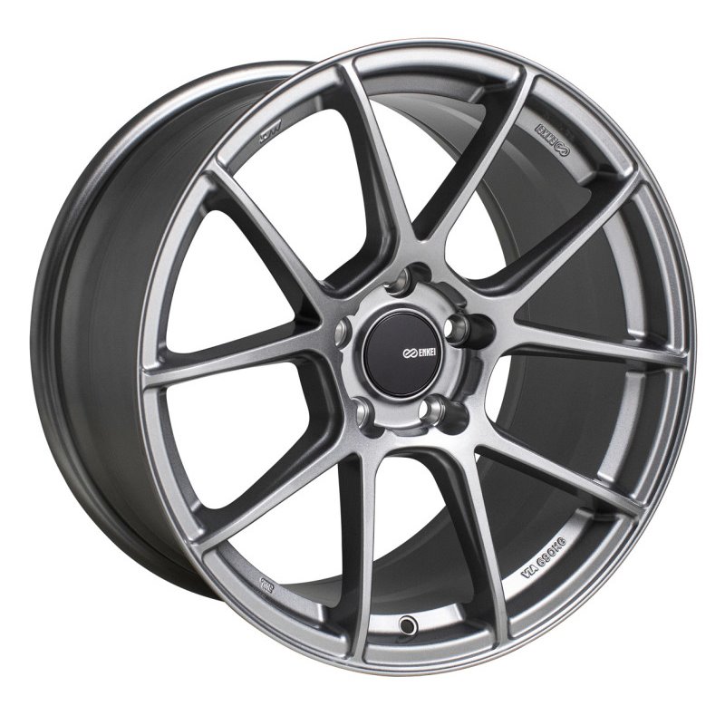 Enkei TS-V 18x8.5 5x120 38mm Offset 72.6mm Bore Storm Grey Wheel