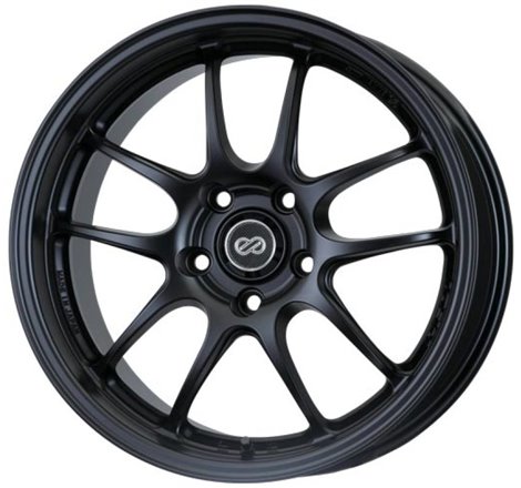 Enkei PF01 17x8 5x114.3 50mm offset Black Wheel