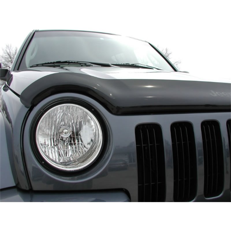 Stampede 2002-2007 Jeep Liberty Excludes Renegade Model Vigilante Premium Hood Protector - Smoke