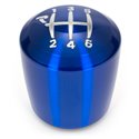 Raceseng Ashiko Shift Knob (Gate 1 Engraving) Mini R50 / R52 / R53 Adapter - Blue Translucent