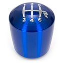 Raceseng Ashiko Shift Knob (Gate 3 Engraving) M10x1.5mm Adapter - Blue Translucent