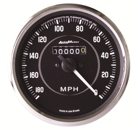 Autometer Cobra 4 inch 0-180 MPH Mechanical Speedometer