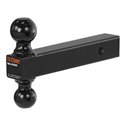 Curt Multi-Ball Mount (2in Solid Shank 2in & 2-5/16in Black Balls)