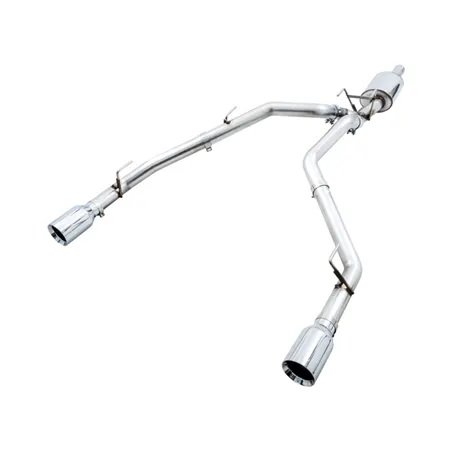 AWE Tuning 09-18 RAM 1500 5.7L (w/o Cutout) 0FG Dual Rear Exit Cat-Back Exhaust - Chrome Silver Tips