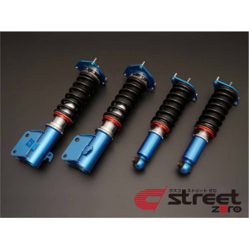 Cusco Coilovers Street Zero Front -Pillow / Rear -Rubber Upper 2015+ WRX STI ONLY