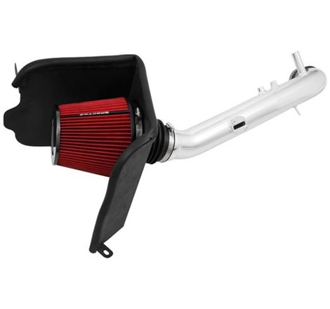 Spectre 12-16 Toyota Tacoma 2.7L F/I Air Intake Kit - Polished w/Red Filter