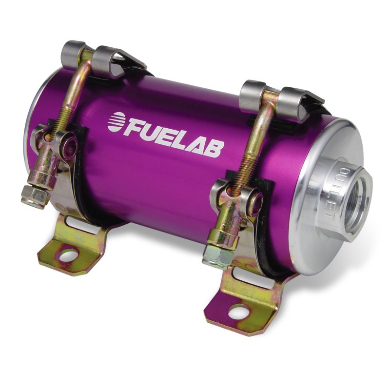 Fuelab Prodigy High Power EFI In-Line Fuel Pump - 1800 HP - Purple