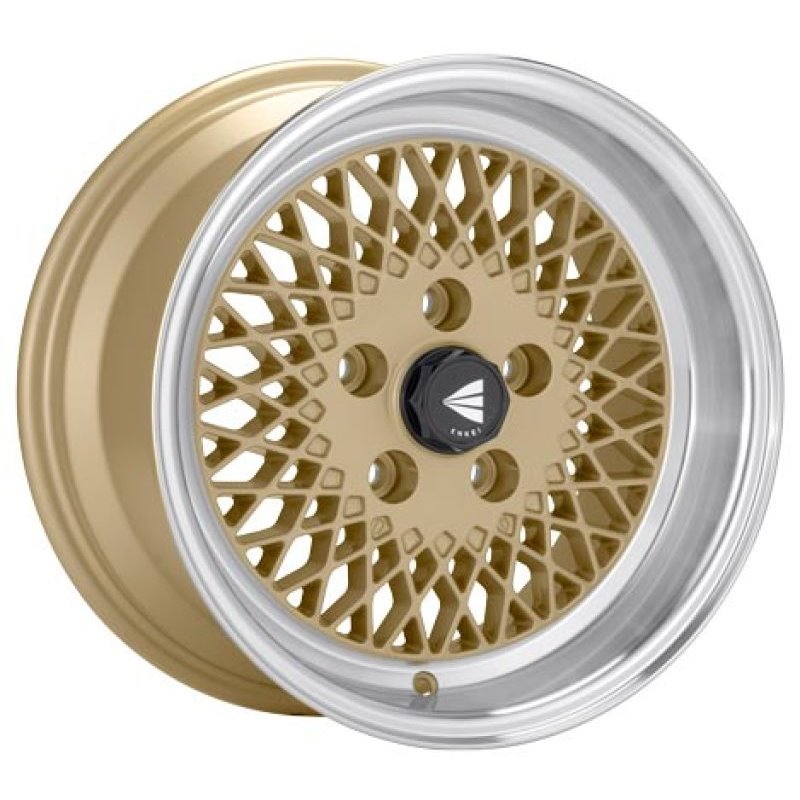 Enkei92 Classic Line 15x7 38mm Offset 4x114.3 Bolt Pattern Gold Wheel