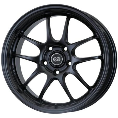 Enkei PF01 15x8 4x100 35mm Offset Black Wheel