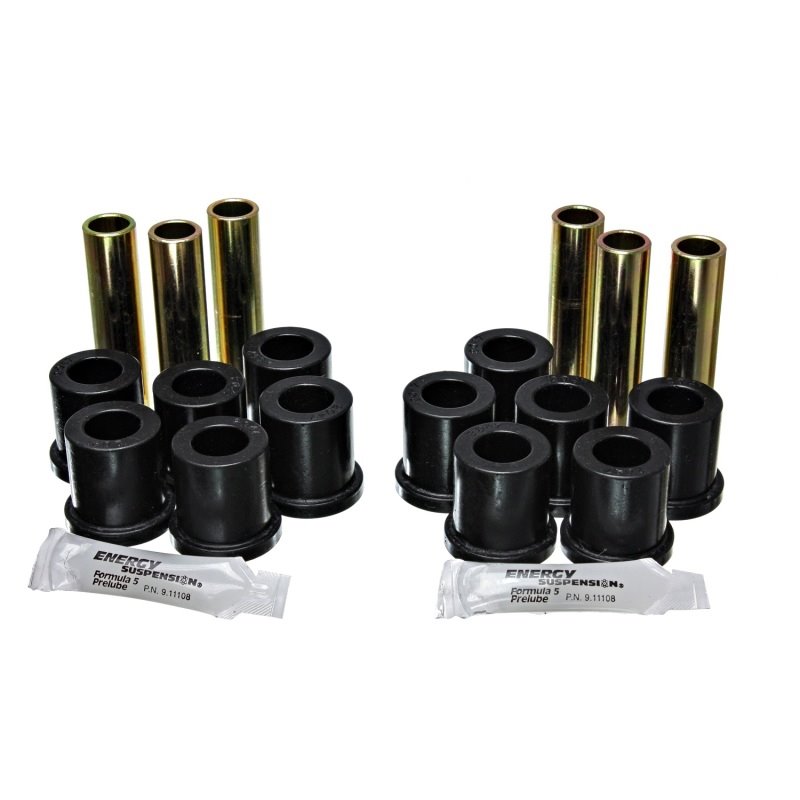 Energy Suspension 73-79 Ford F-100/F-150 2WD Black Rear Leaf Spring Bushing Set