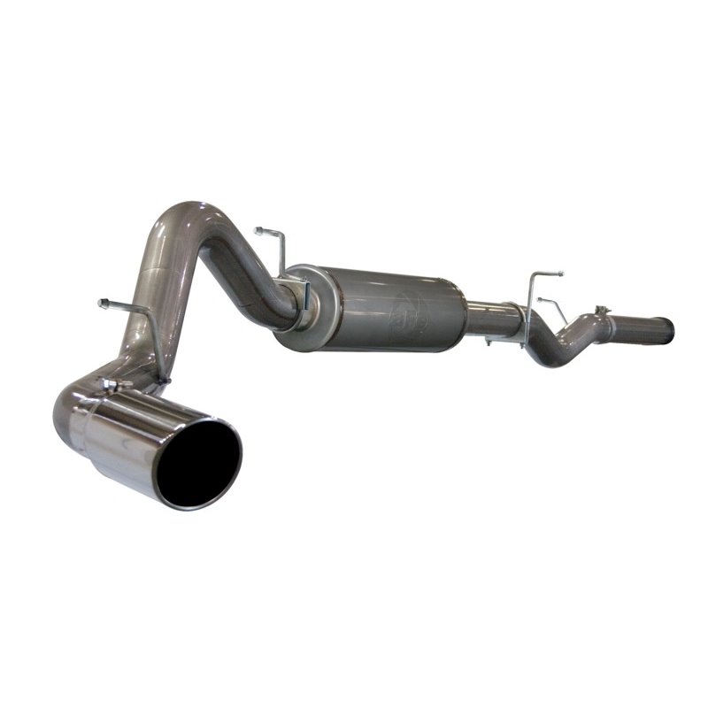 aFe MACHForce XP Exhausts Cat-Back SS-409 EXH CB GM Diesel Trucks 06-07 V8-6.6L (td) LLY/LBZ