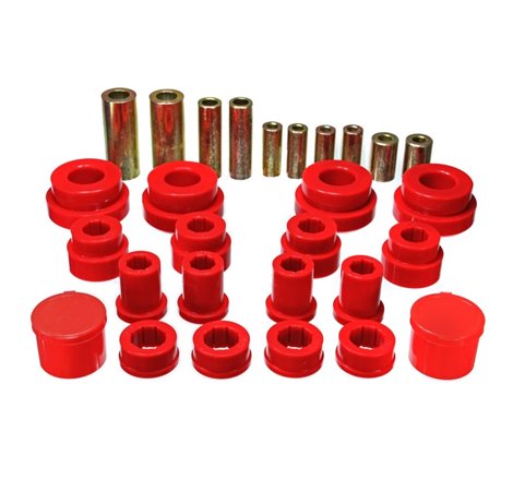 Energy Suspension 02-09 350Z / 03-07 Infiniti G35 Red Front Control Arm Bushing Set