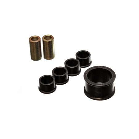 Energy Suspension 02-09 Nissan 350Z / 03-07 Infiniti G35 Coupe Black Rack and Pinion Bushing Set