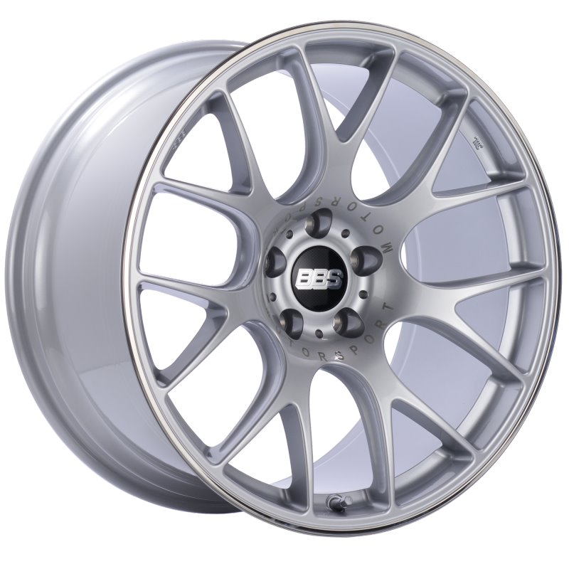 BBS CH-R 20x10.5 5x120 ET24 Brilliant Silver Polished Rim Protector Wheel -82mm PFS/Clip Required