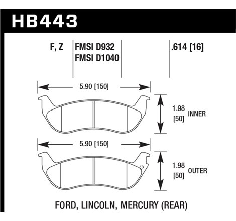 Hawk HPS Street Brake Pads