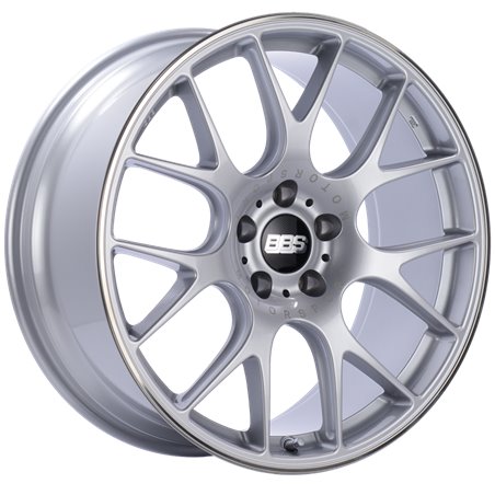 BBS CH-R 20x9 5x112 ET25 Brilliant Silver Polished Rim Protector Wheel -82mm PFS/Clip Required