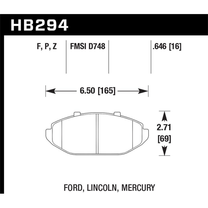 Hawk HPS Street Brake Pads