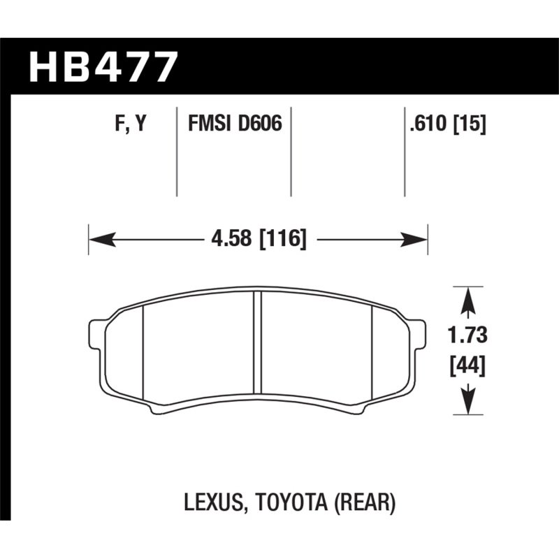 Hawk HPS Street Brake Pads