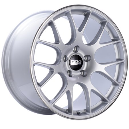 BBS CH-R 20x11.5 5x130 ET47 CB71.6 Brilliant Silver Polished Rim Protector Wheel