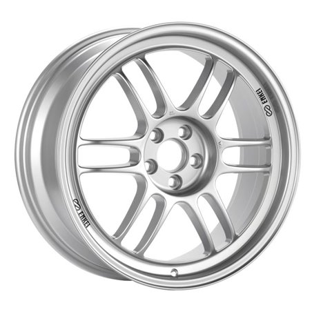 Enkei RPF1 18x9.5 5x114.3 15mm Offset 73mm Bore Silver Wheel 350z/G35