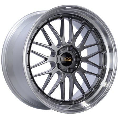 BBS LM 20x10 5x120 ET33 Diamond Black Center Diamond Cut Lip Wheel -82mm PFS/Clip Required