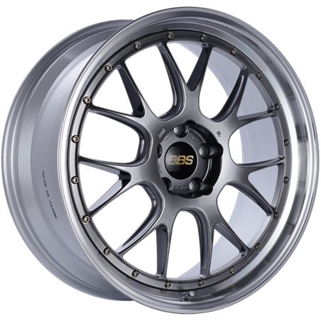 BBS LM-R 21x9 5x120 ET32 Diamond Black Center Diamond Cut Lip Wheel -82mm PFS/Clip Required