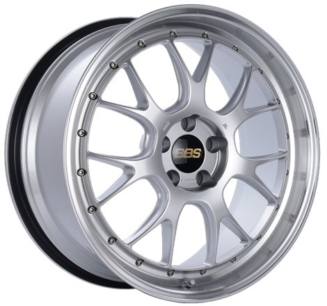 BBS LM-R 20x9.5 5x114.3 ET40 CB66 Diamond Silver Center Diamond Cut Lip Wheel