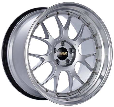 BBS LM-R 20x11 5x114.3 ET20 CB66 Diamond Silver Center Diamond Cut Lip Wheel