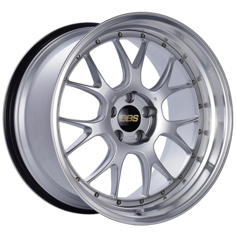 BBS LM-R 20x11 5x114.3 ET20 CB66 Diamond Silver Center Diamond Cut Lip Wheel