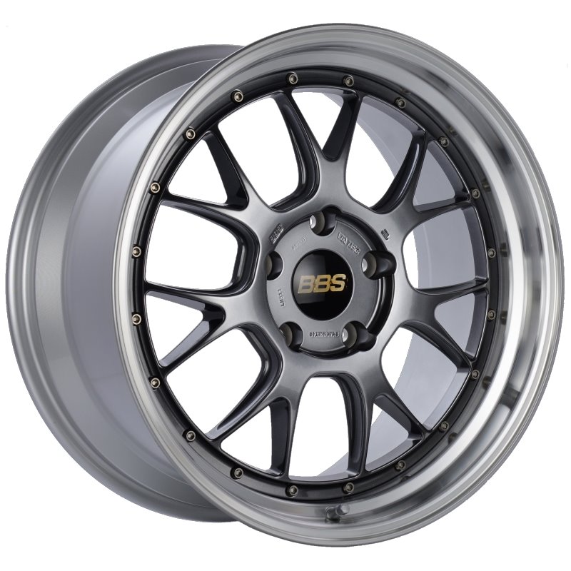 BBS LM-R 19x9.5 5x130 ET40 CB71.6 Diamond Black Center Diamond Cut Lip Wheel