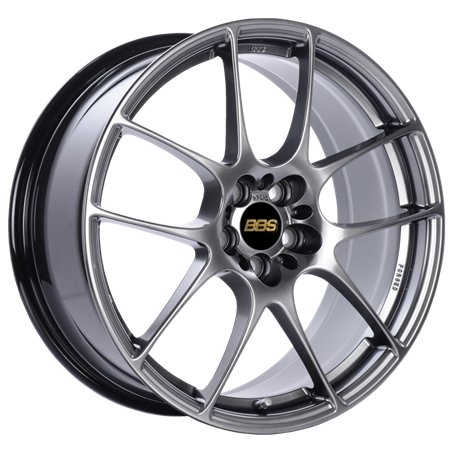 BBS RF 18x8 5x120 ET35 Diamond Black Wheel -82mm PFS/Clip Required