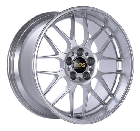 BBS RG-R 19x9.5 5x114.3 ET22 Sport Silver Polished Lip Wheel -82mm PFS/Clip Required