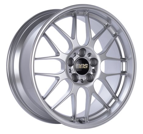 BBS RG-R 18x8.5 5x120 ET22 Diamond Silver Wheel -82mm PFS/Clip Required