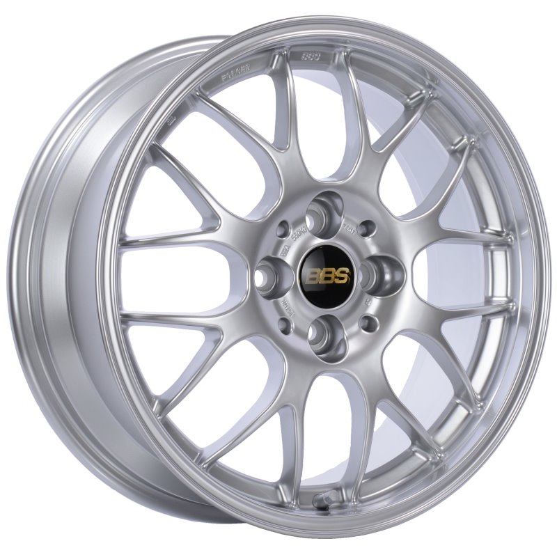 BBS RG-R 17x9 5x120 ET42 Diamond Silver Wheel -82mm PFS/Clip Required