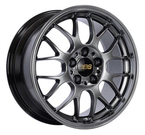 BBS RG-R 17x9 5x120 ET42 Diamond Black Wheel -82mm PFS/Clip Required