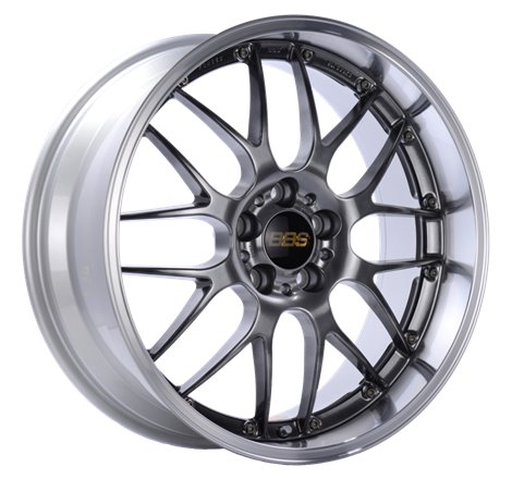 BBS RS-GT 18x9.5 5x112 ET32 Diamond Black Center Diamond Cut Lip Wheel -82mm PFS/Clip Required