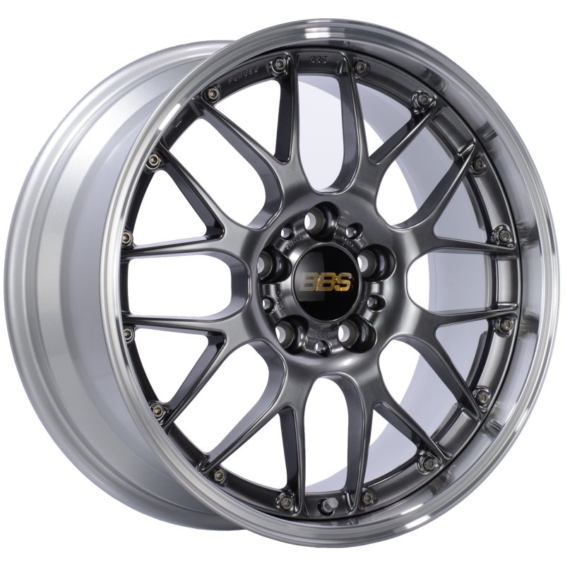 BBS RS-GT 18x10 5x130 ET65 CB71.6 Diamond Black Center Diamond Cut Lip Wheel