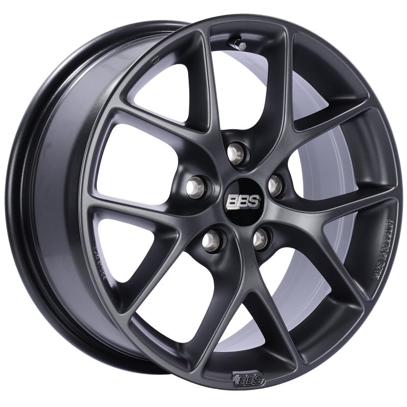 BBS SR 16x7 5x108 ET45 Satin Grey Wheel -70mm PFS/Clip Required