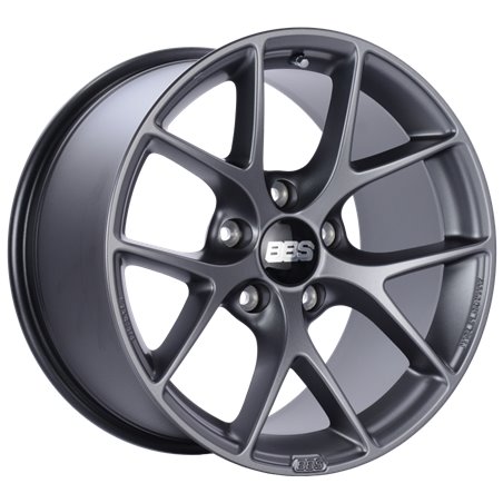 BBS SR 18x10 5x130 ET41 CB71.6 Satin Grey Wheel