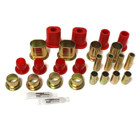 Energy Suspension Universal Red Front Control Arm Bushing Set - Complete Set