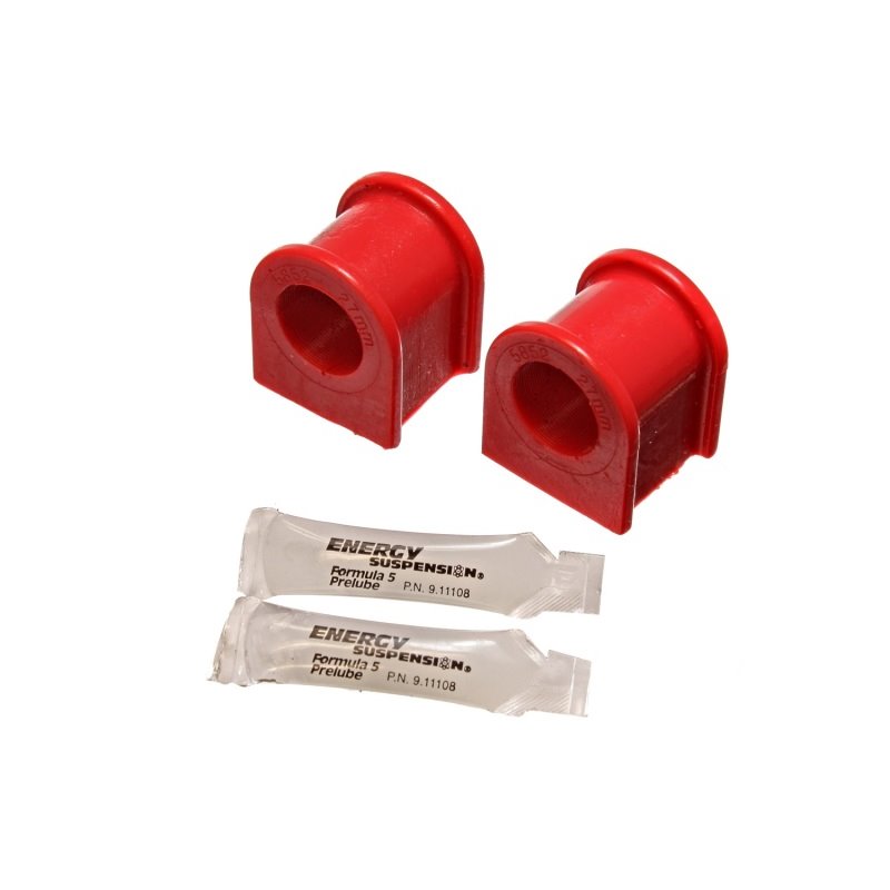 Energy Suspension 87-92 Toyota Supra Red 27mm Front Sway Bar Bushing Set