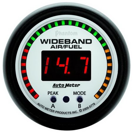 Autometer Phantom 52mm Wideband Air/Fuel Gauge