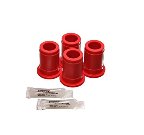 Energy Suspension 86-88 Toyota 4 Runner/PickUp Red Front Control Arm Bushing Set (Lowers ONLY)