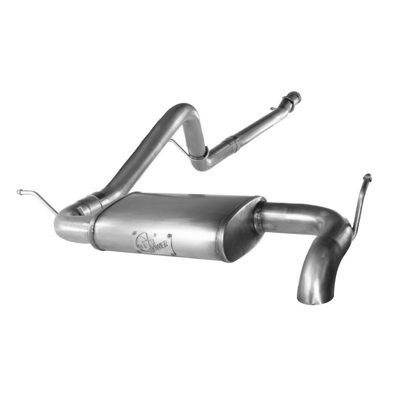 aFe MACHForce XP Exhausts Cat-Back SS-409 EXH CB Jeep Wrangler 2012 V6-3.6L (2 Dr)