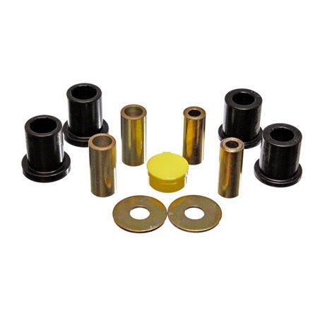 Energy Suspension 97-01 Ford Escort ZX2 Black Front End Control Arm Bushing Set