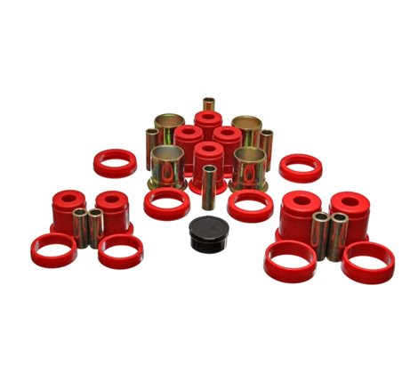 Energy Suspension 72-79 Ford Fairlane/GranTorino/Torino/Elite Red Rear End Control Arm Bushing Set