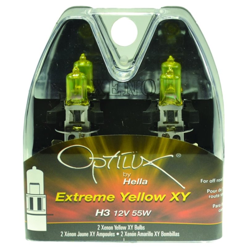 Hella Optilux H3 12V/55W XY Extreme Yellow Bulb