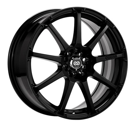 Enkei EDR9 17x7 5x100 38mm offset 72.6 Bore Diameter Matte Black Wheel